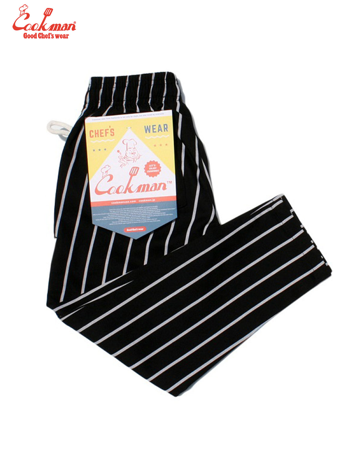 Chef Pants Kids - Stripe : Black