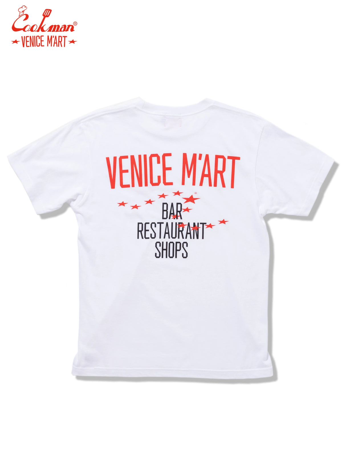 Tees - VENICE M'Art Stars : White