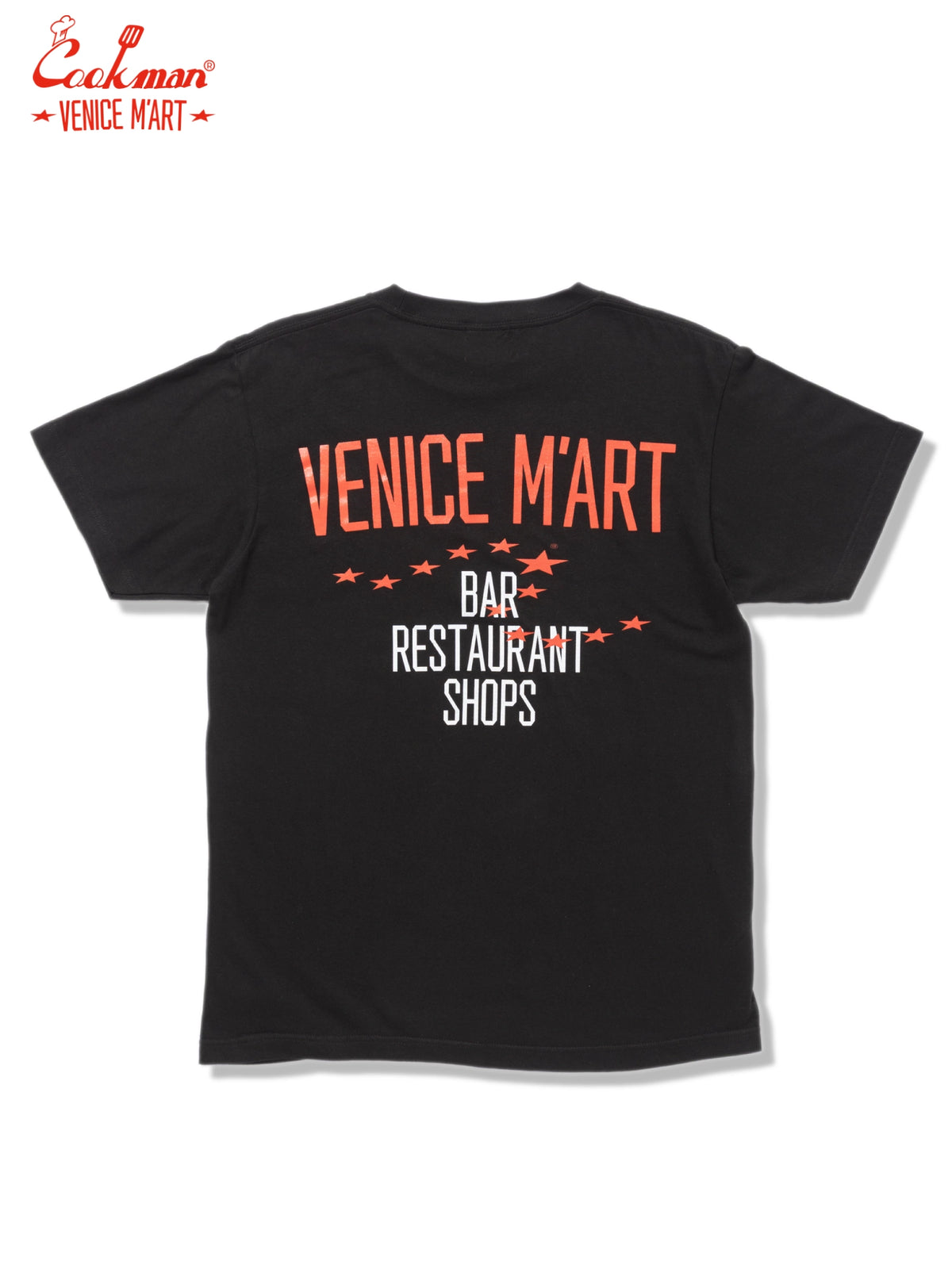 Tees - VENICE M'Art Stars : Black