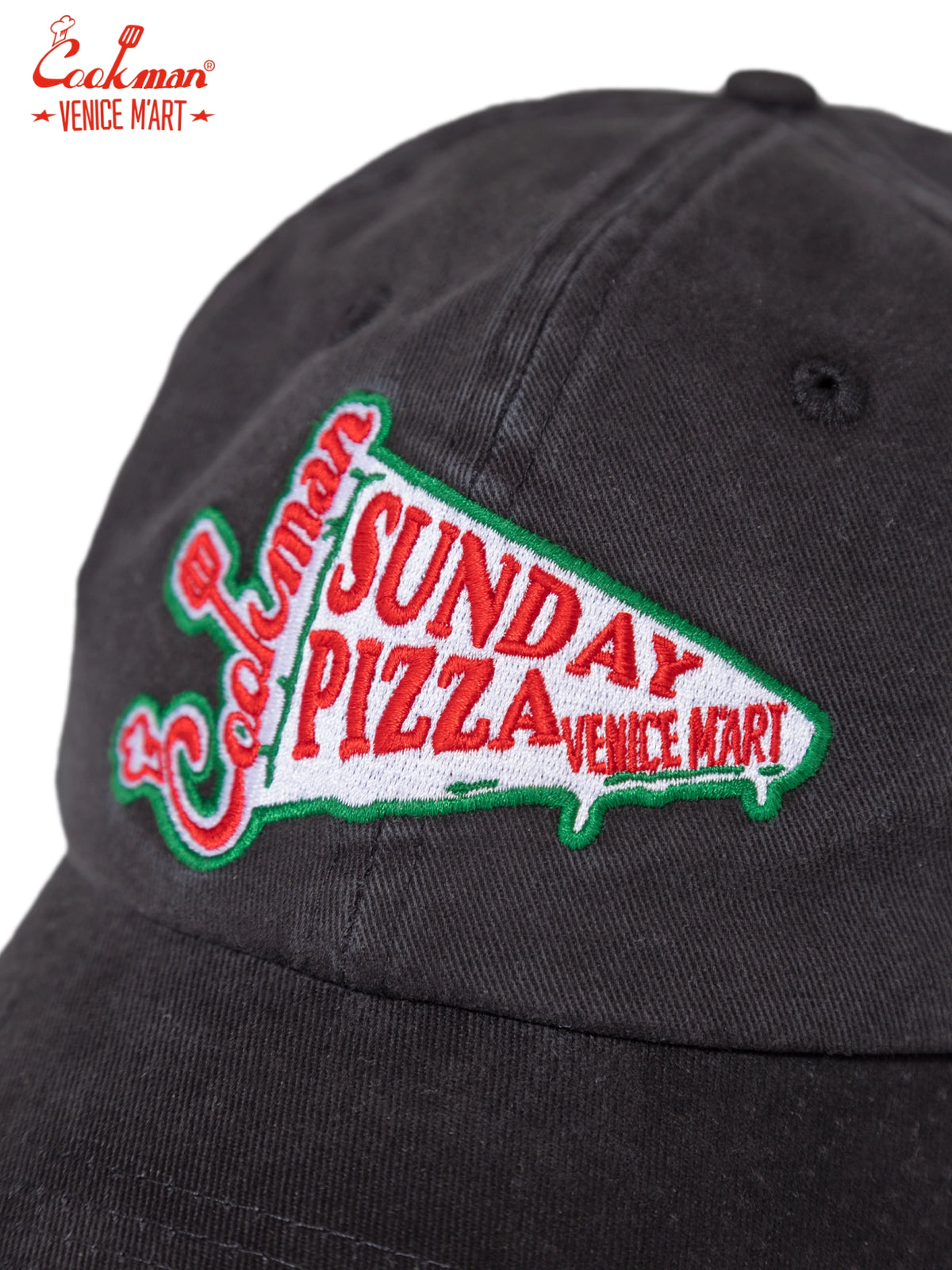 Cap - VENICE M'Art Embroidery : Black
