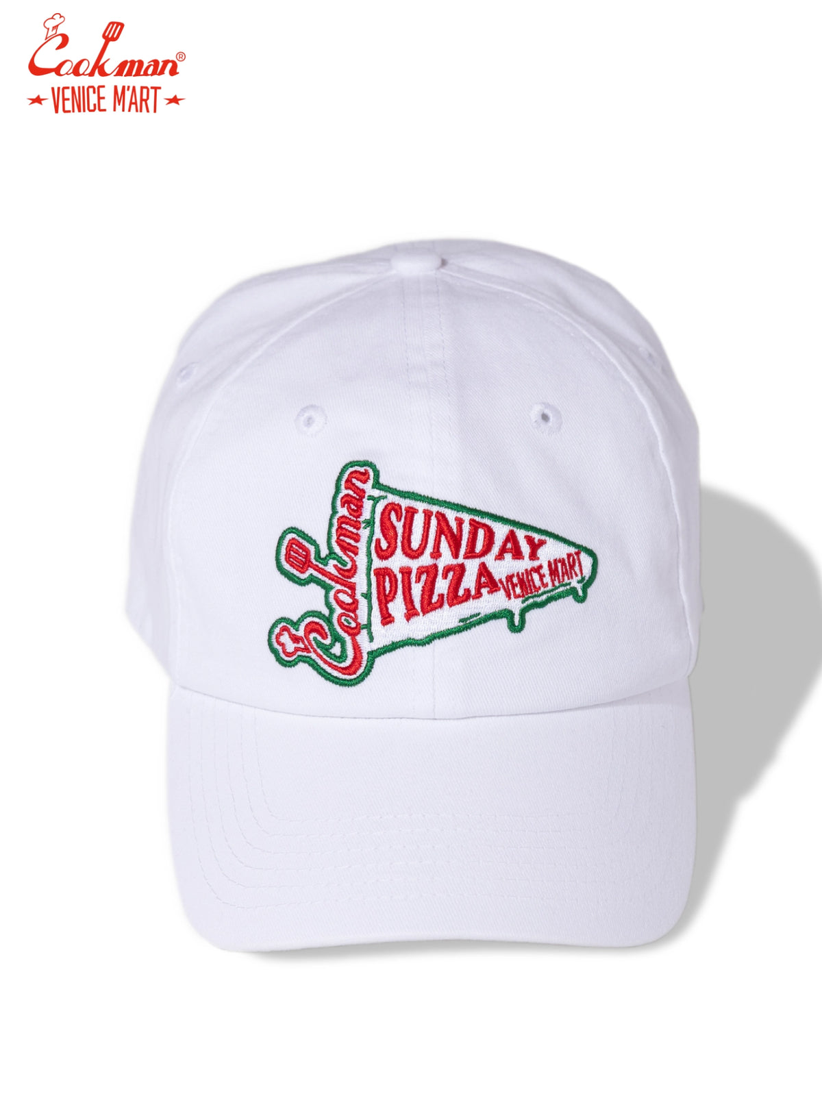 Cap - VENICE M'Art Embroidery : White