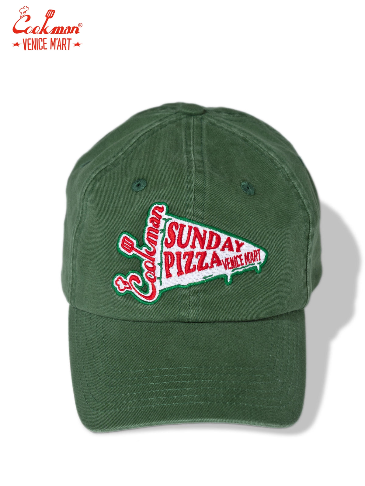 Cap - VENICE M'Art Embroidery : Dark Green