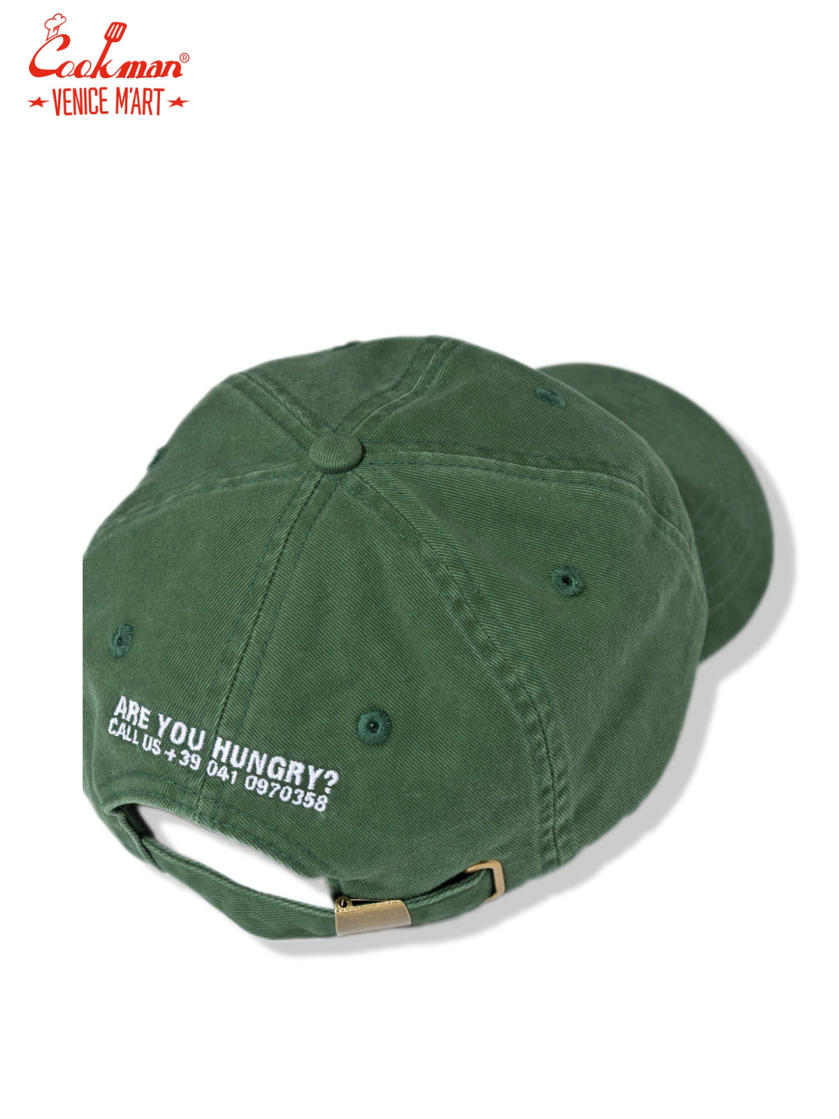 Cap - VENICE M'Art Embroidery : Dark Green