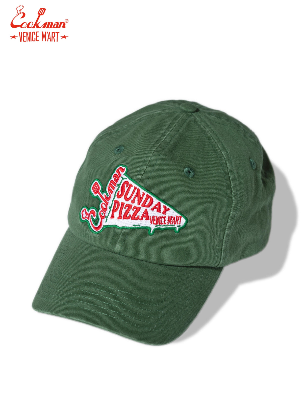Cap - VENICE M'Art Embroidery : Dark Green