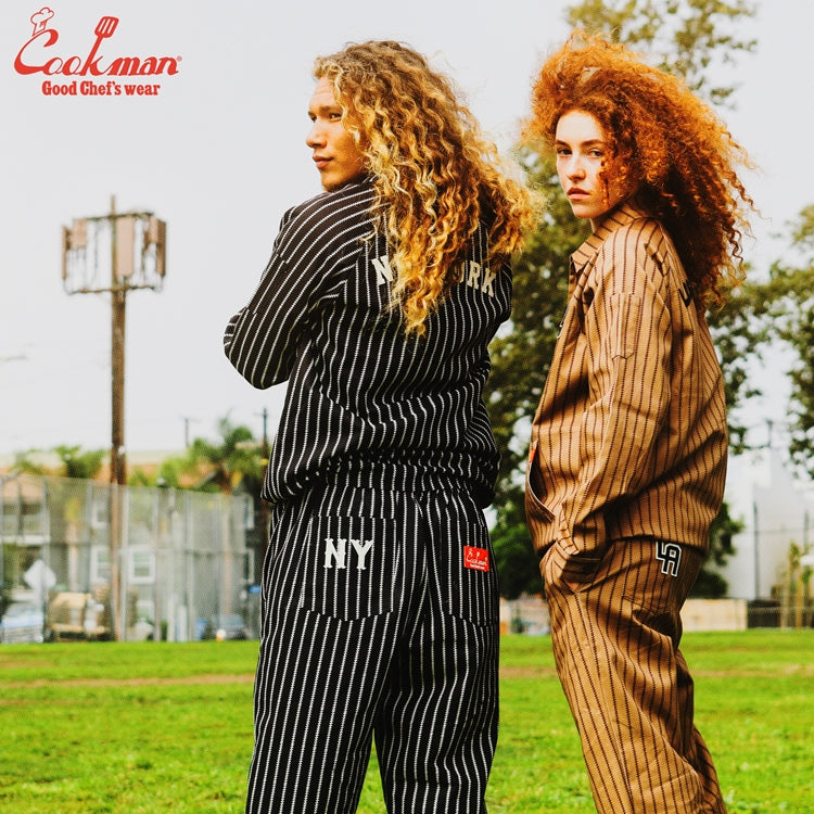 Cookman Chef Pants Semiwide NY Black Yankees