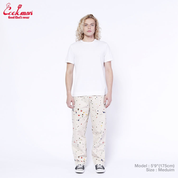 Cookman Chef Pants Semiwide -  Sauce Splash : Beige