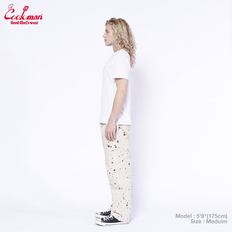 Cookman Chef Pants Semiwide -  Sauce Splash : Beige