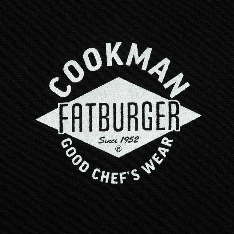 Cookman Long Sleeve Tees - FAT Checker : Black