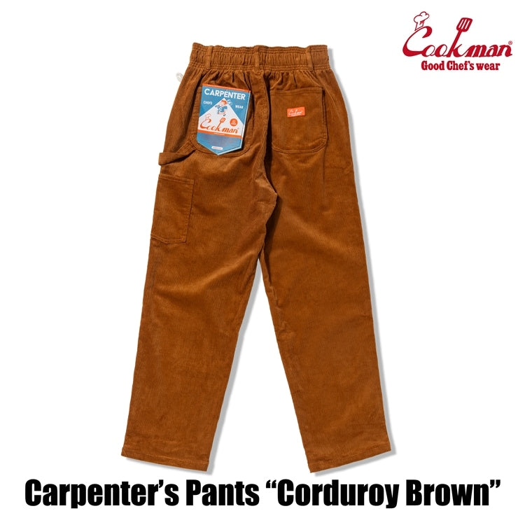 Cookman Carpenter's Pants : Corduroy - Brown