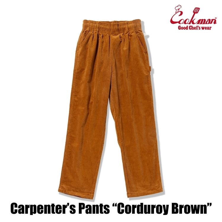 Cookman Carpenter's Pants : Corduroy - Brown