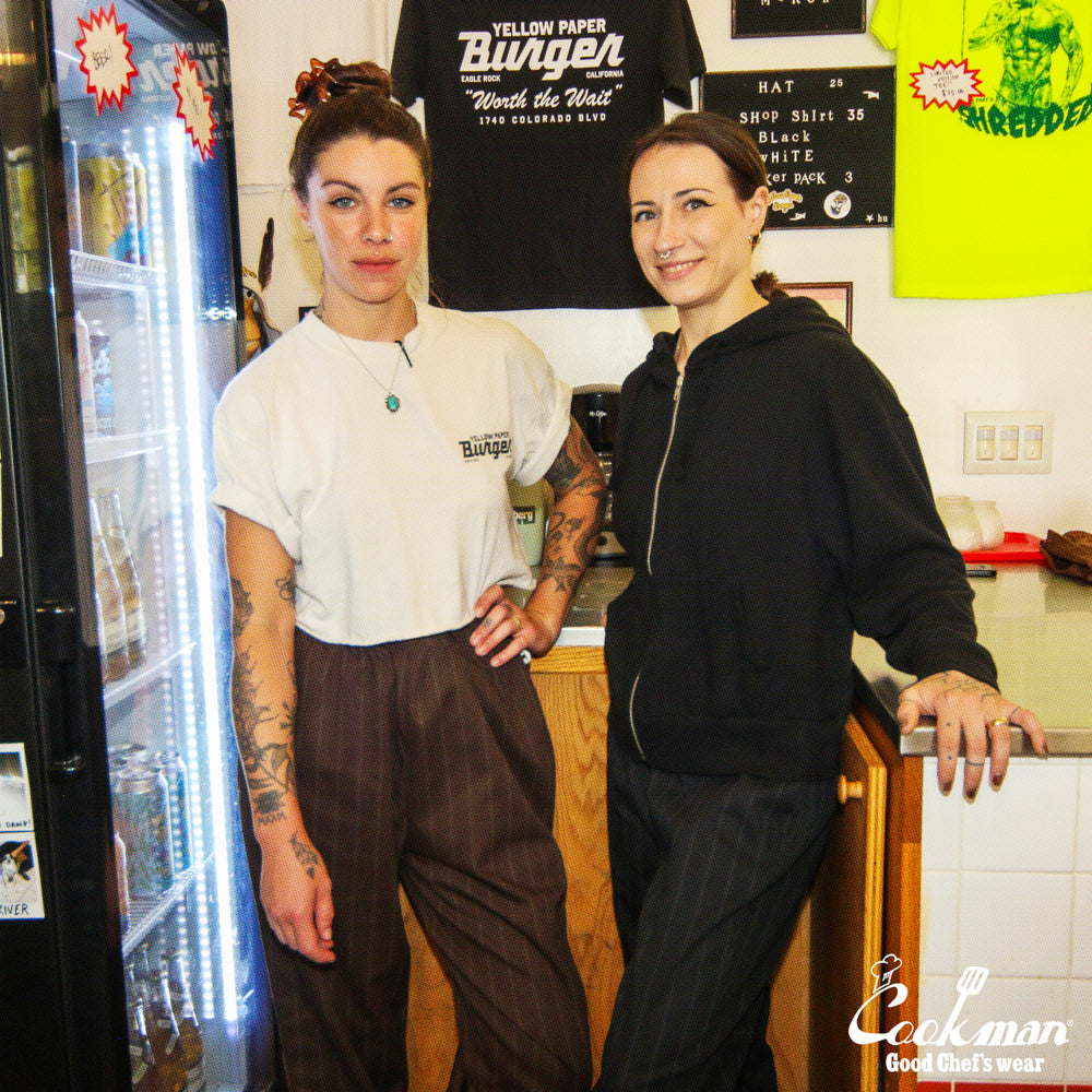 Cookman Chef Pants - Stripe Black shadow