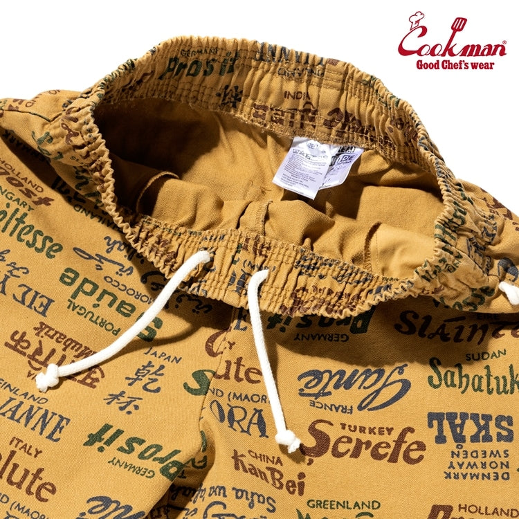 Cookman Chef Pants Semiwide -  Washed Duck Canvas Cheers