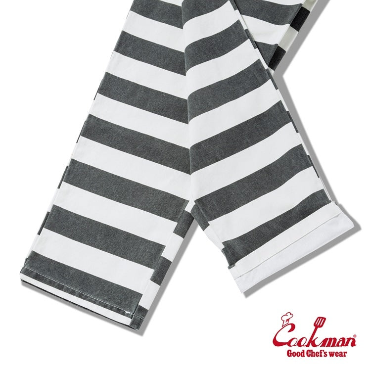 Cookman Chef Pants Semiwide -  Washed Duck Canvas Border