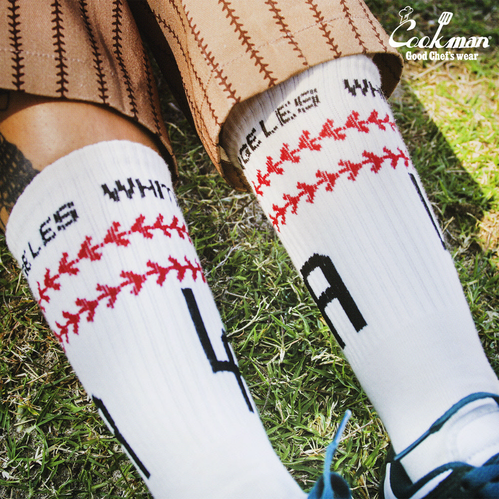 Cookman Rib Crew Socks LA White Sox