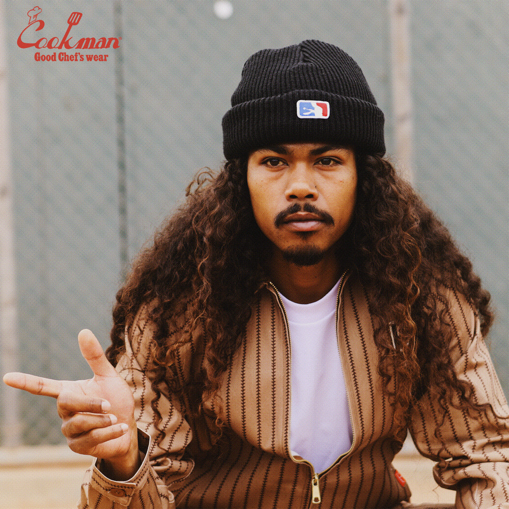 Cookman Beanie - Chef Hat LA : Black