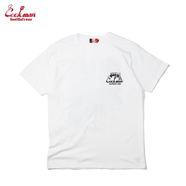 Cookman T-shirts - TM Paint Paris MAP : White