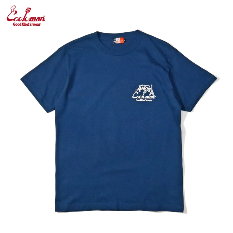 Cookman T-shirts - TM Paint Paris MAP : Navy