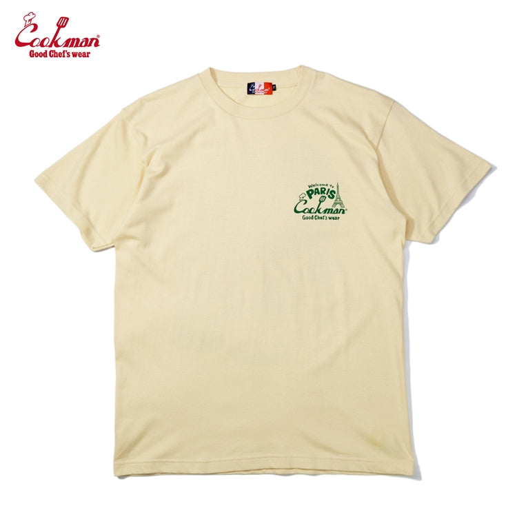 Cookman T-shirts - TM Paint Paris MAP : Ivory