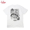 Cookman T-shirts - TM Paint Paris MAP : White