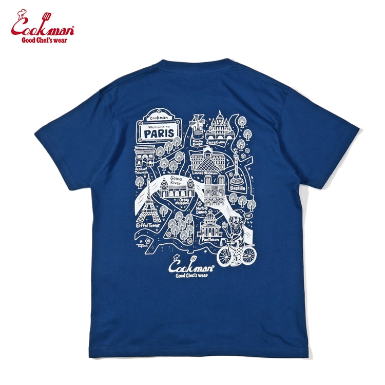 T-shirts - TM Paint Paris MAP : Navy