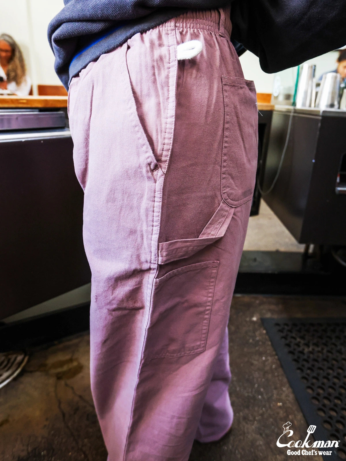 Carpenter's Pants :  Canvas - Grayish Pink