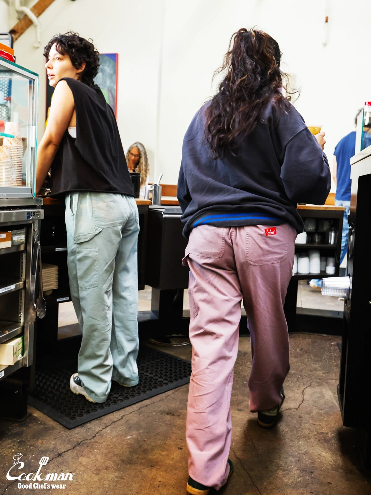Carpenter's Pants :  Canvas - Grayish Pink
