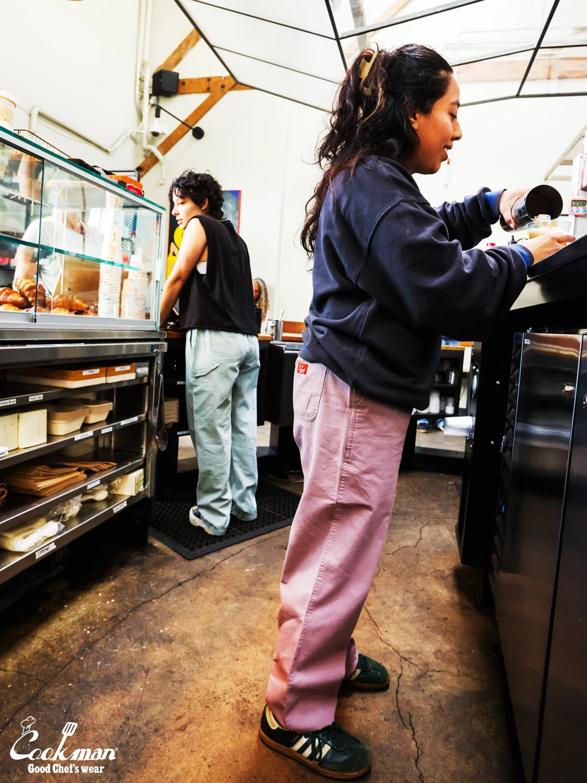Carpenter's Pants :  Canvas - Grayish Pink
