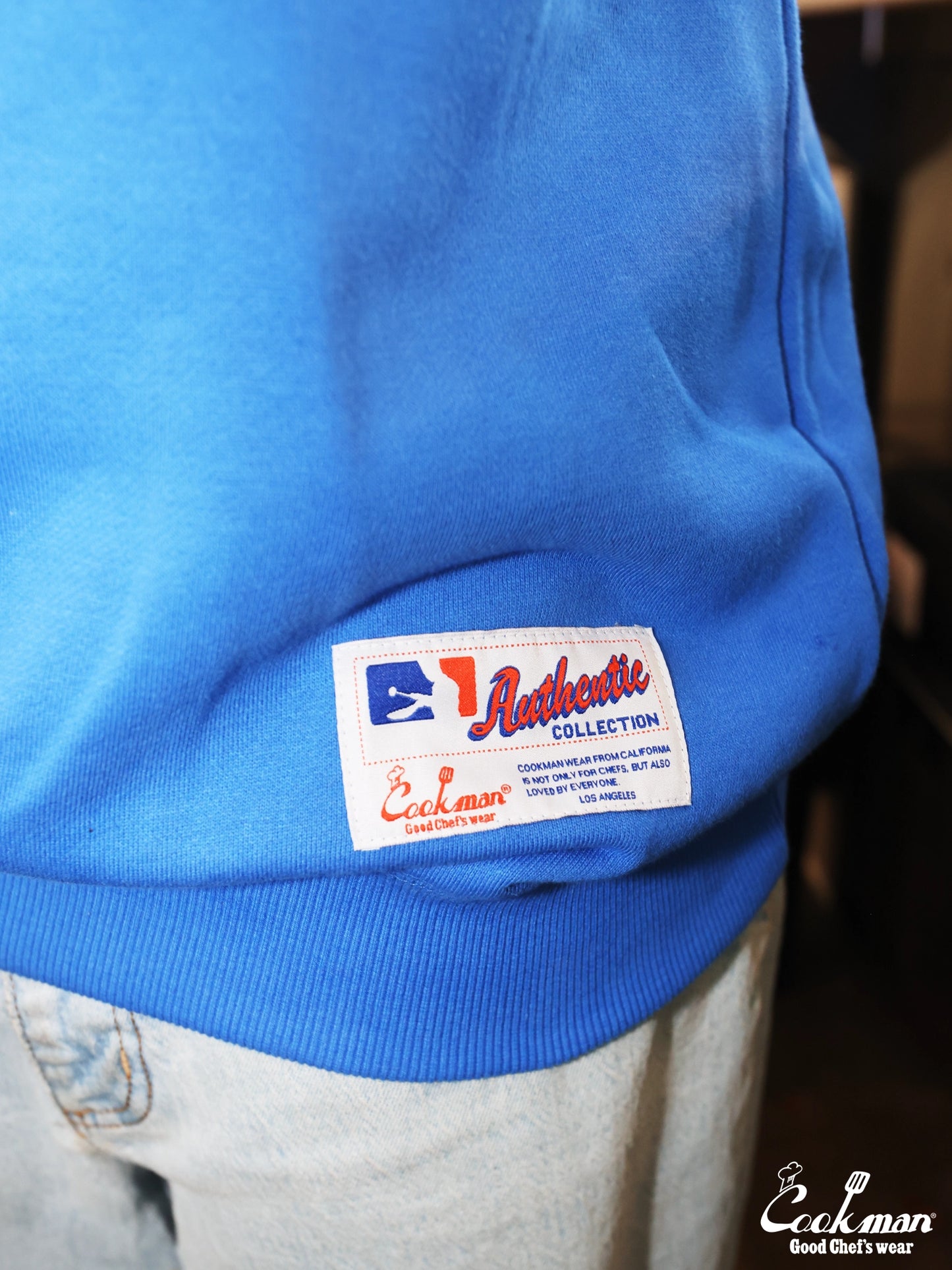 Sweat shirts - Arch Logo : Blue
