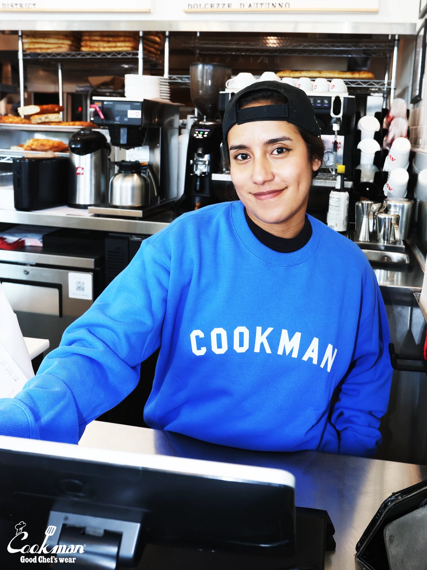 Sweat shirts - Arch Logo : Blue