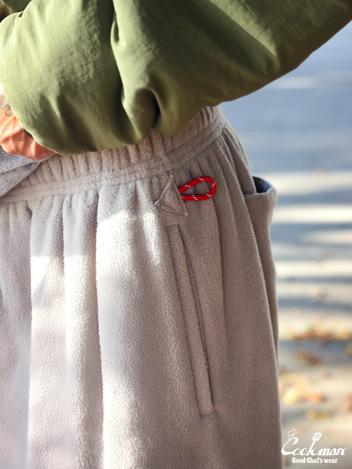 Chef Pants - Fleece : Light Gray