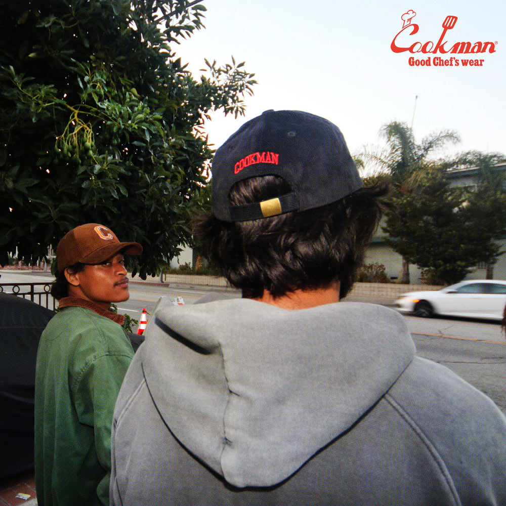 Cookman - Curve Brim Cap : Corduroy Black