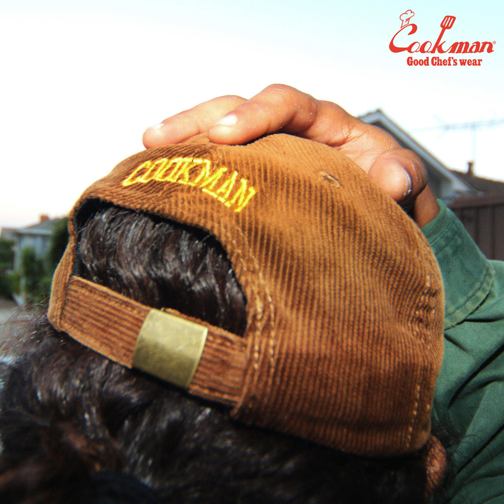 Cookman - Curve Brim Cap : Corduroy Brown