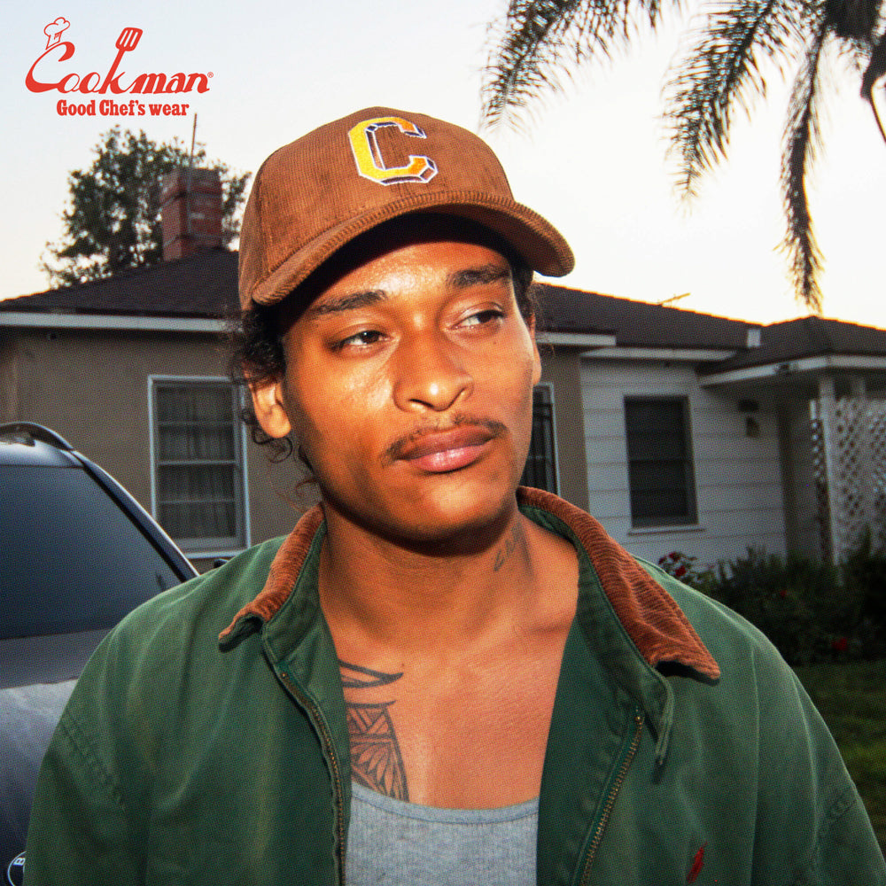 Cookman - Curve Brim Cap : Corduroy Brown