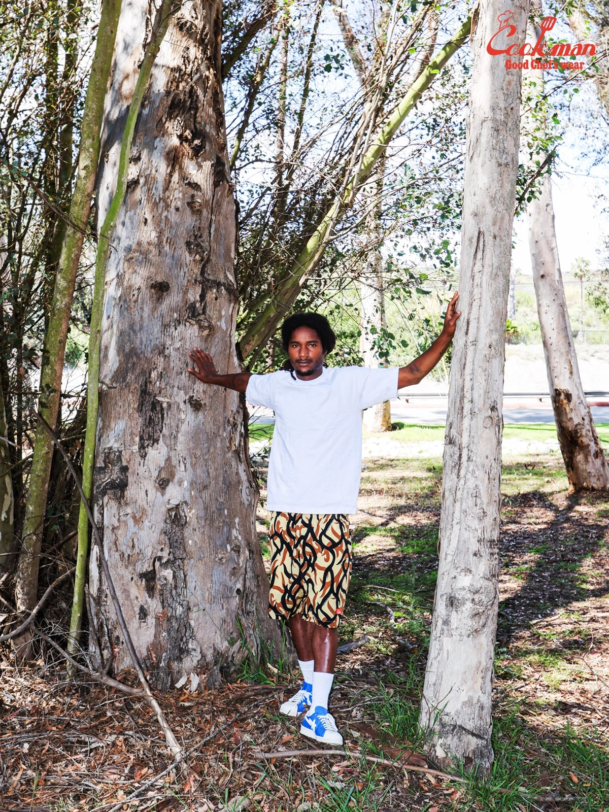 Chef Short Pants Light - Tribal Camo : Beige