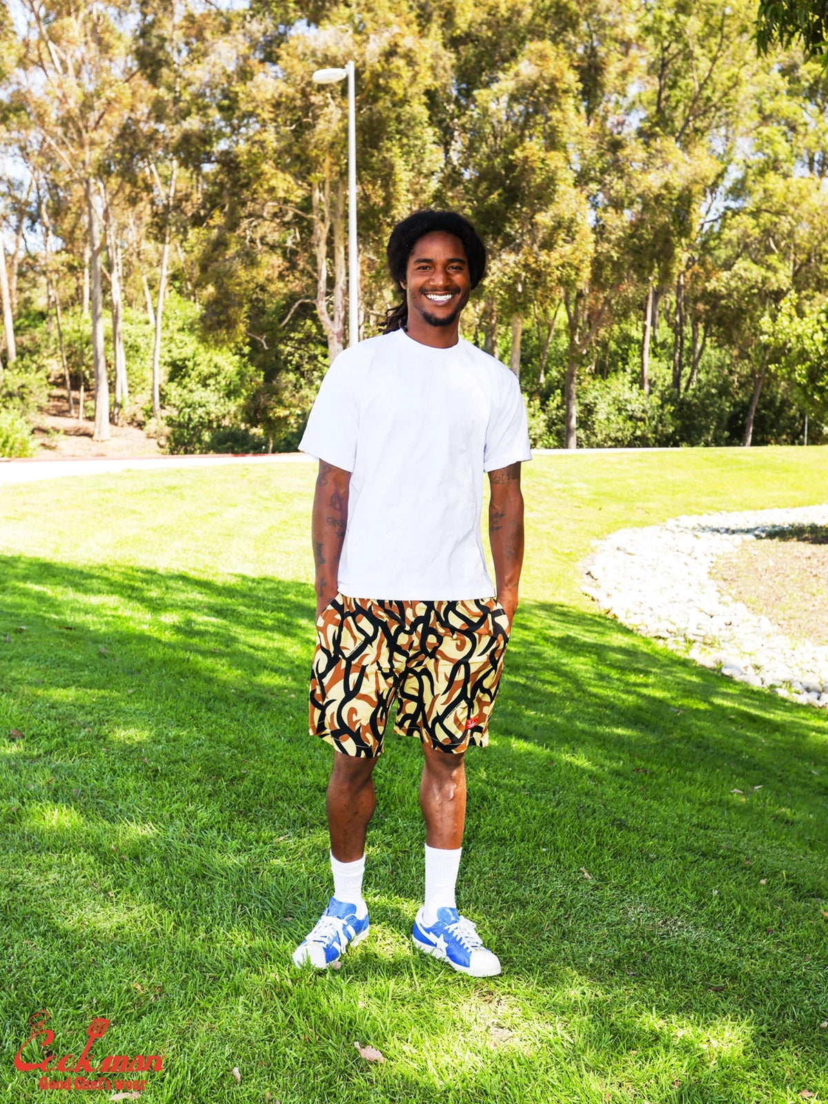 Chef Short Pants Light - Tribal Camo : Beige