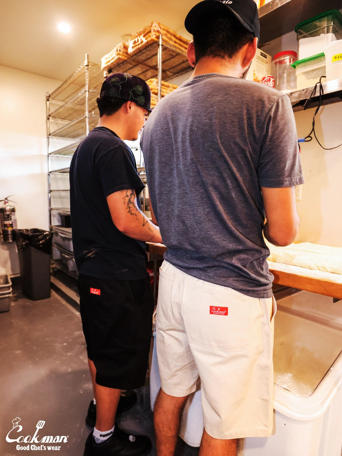 Carpenter's Pants Short : Heavy twill - Black