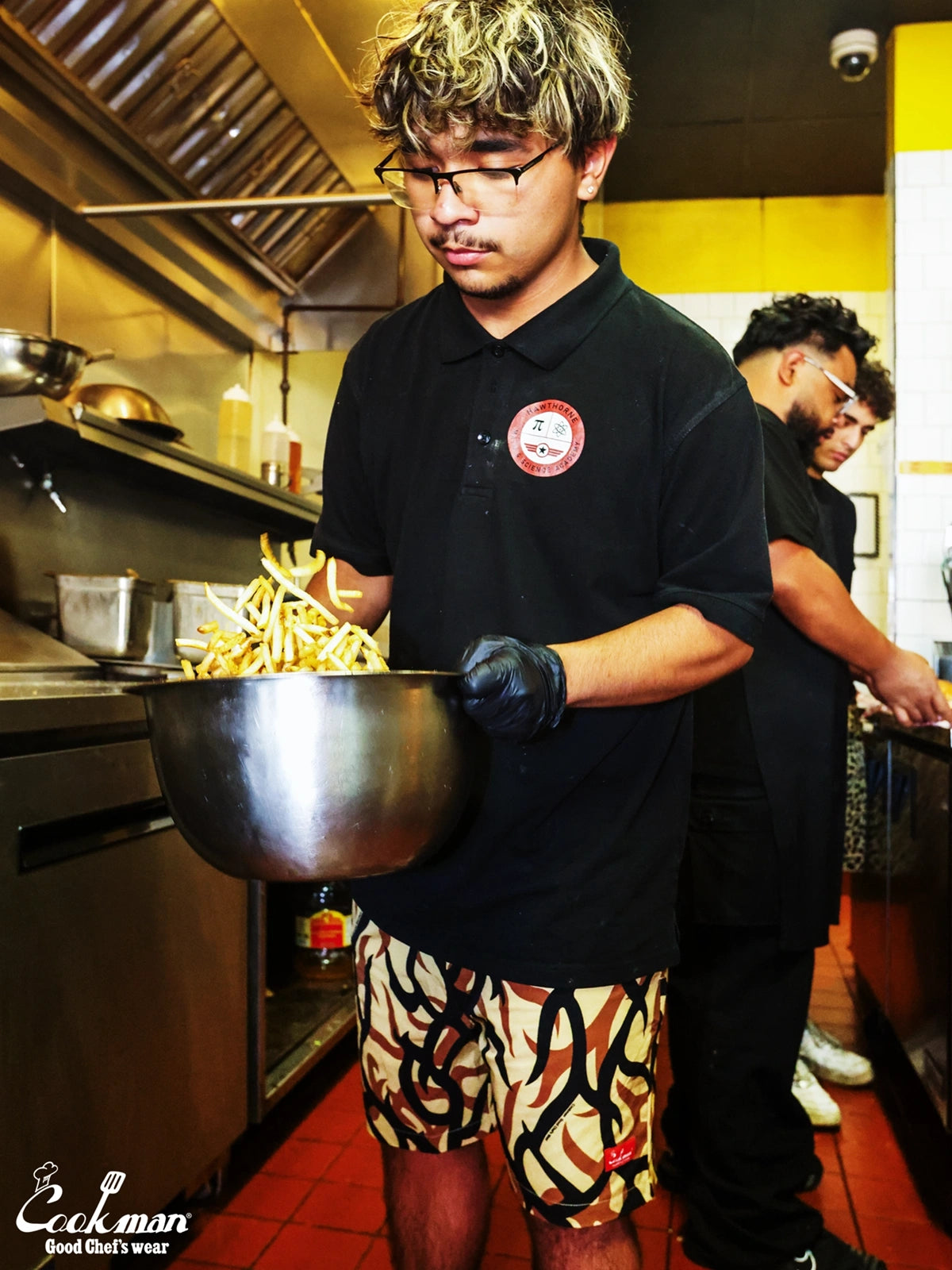 Chef Short Pants Light - Tribal Camo : Beige
