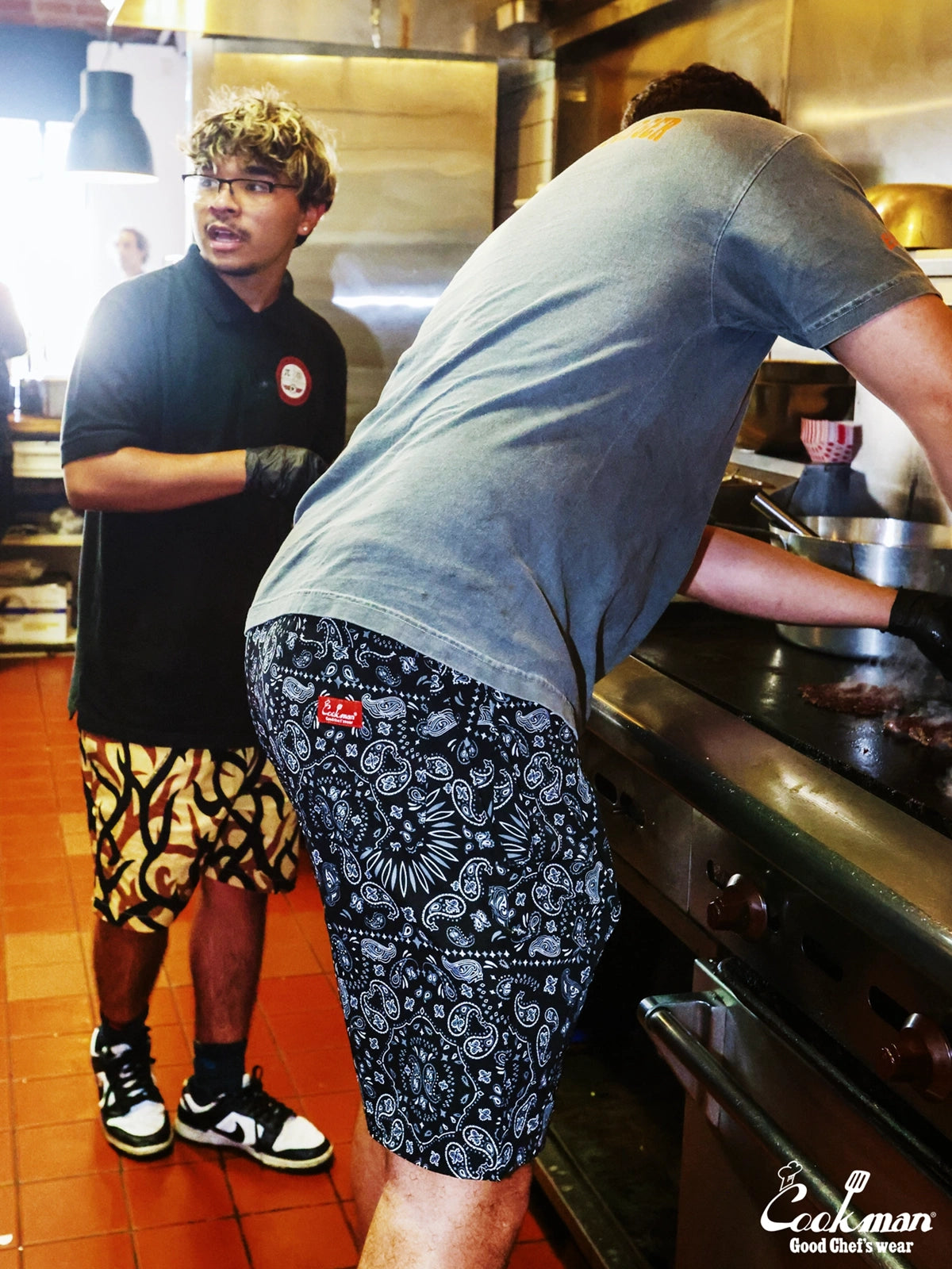 Chef Short Pants Light - Tribal Camo : Beige