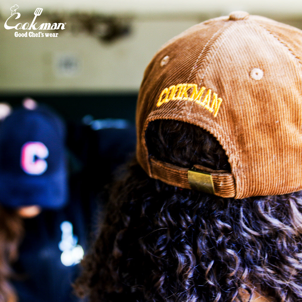 Cookman - Curve Brim Cap : Corduroy Brown