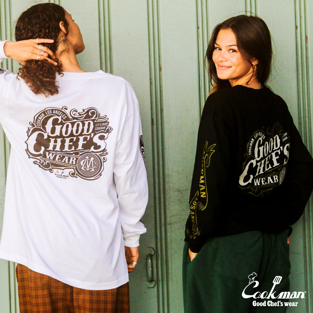 Cookman Long Sleeve Tees - Chocolate Package : Black