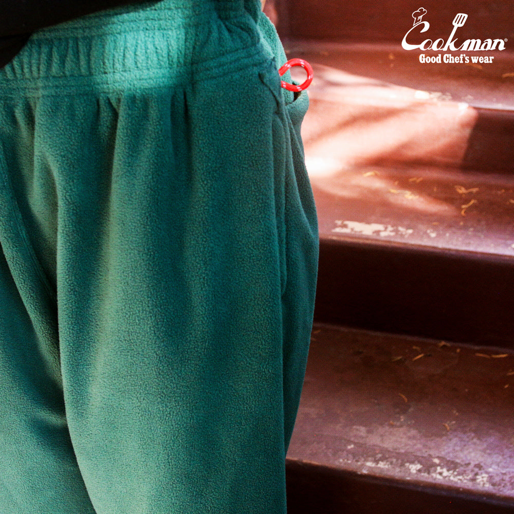 Cookman Chef Pants - Fleece : Dark Green