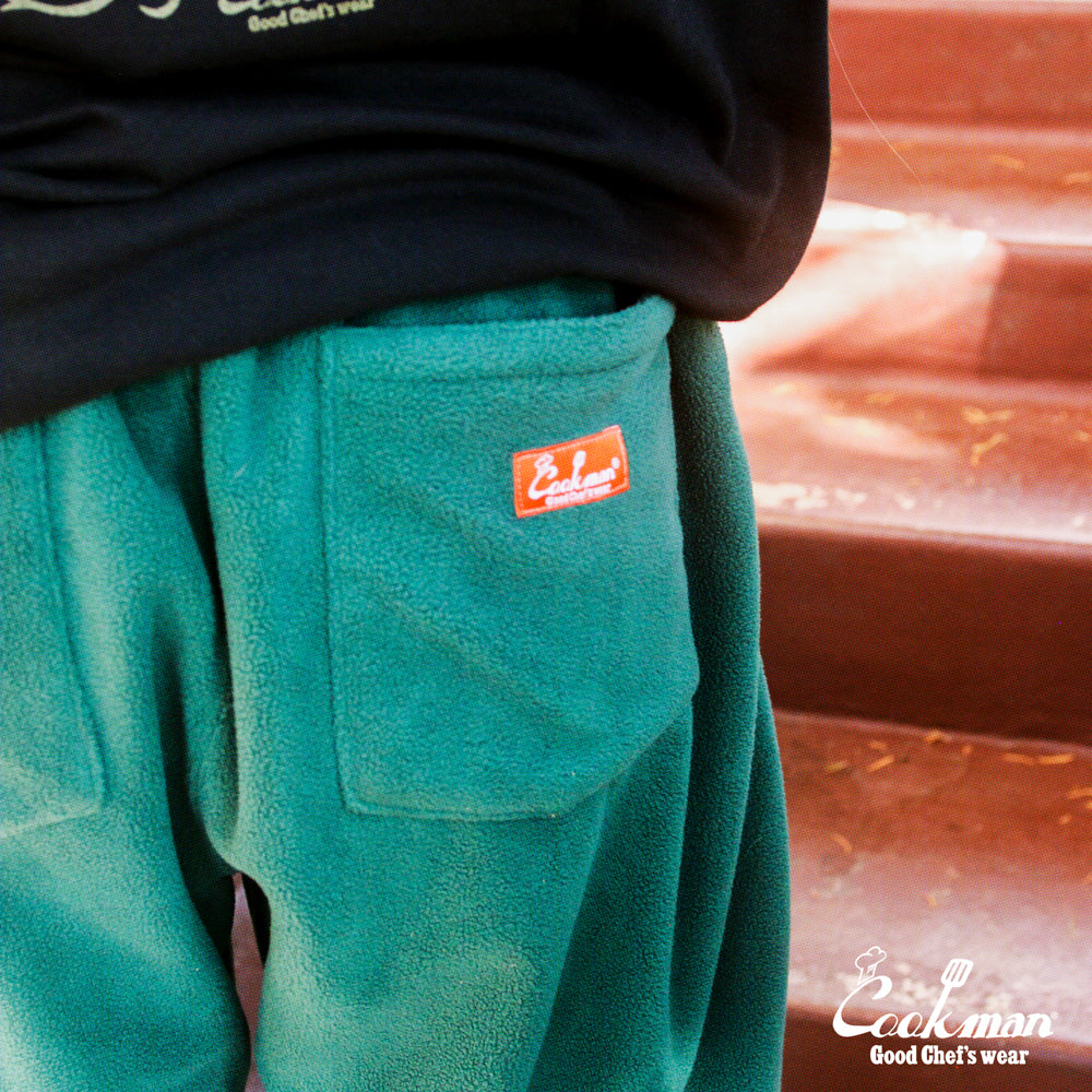 Cookman Chef Pants - Fleece : Dark Green