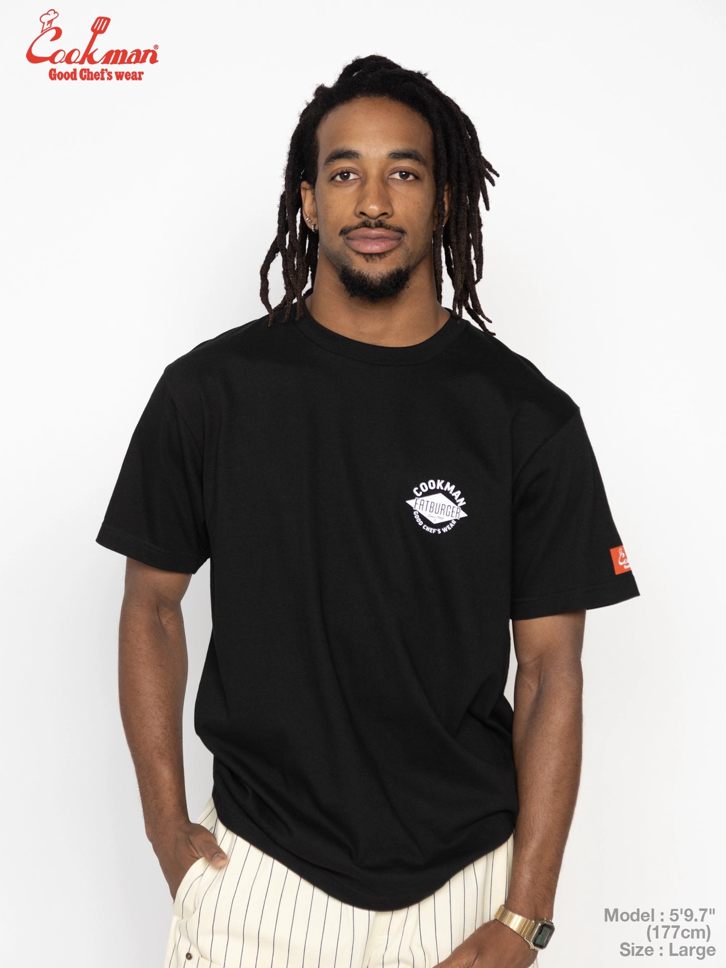 Tees - FATBURGER First Location : Black