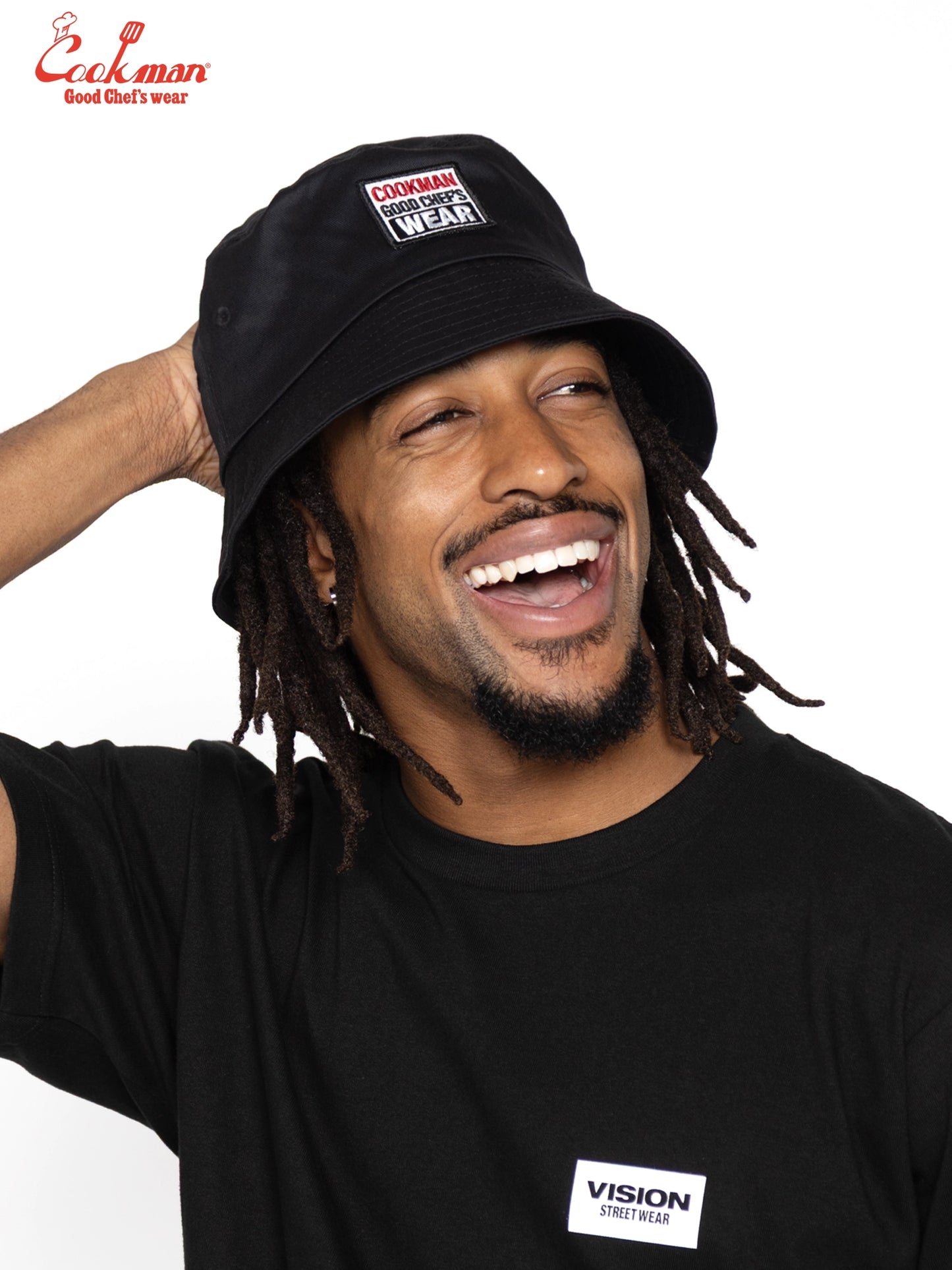 Bucket Hat - Vision Logo : Black