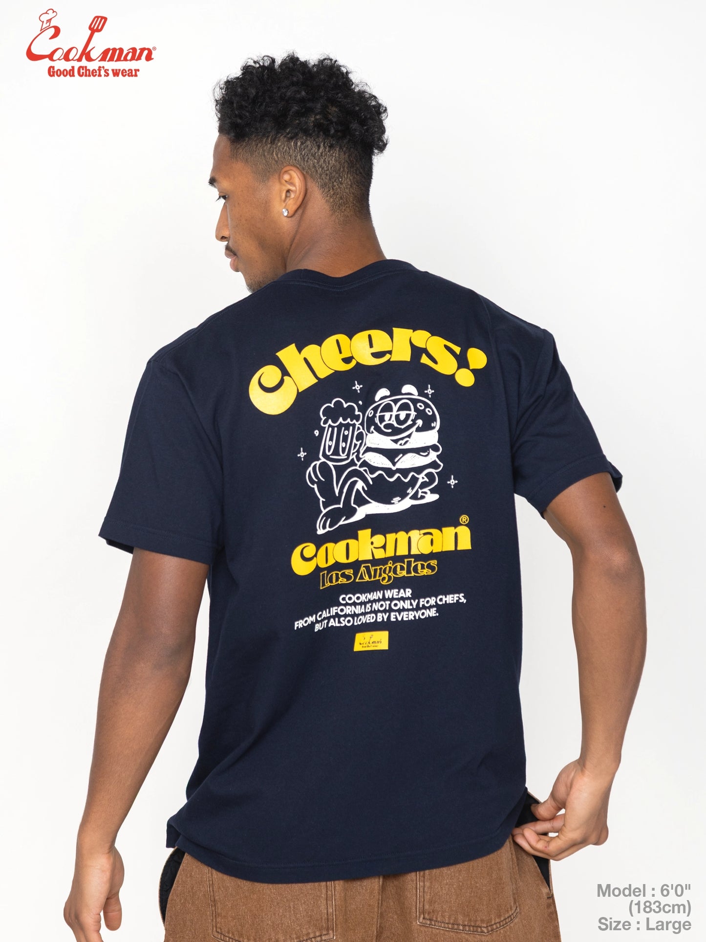 Tees - Cheers Burger : Navy
