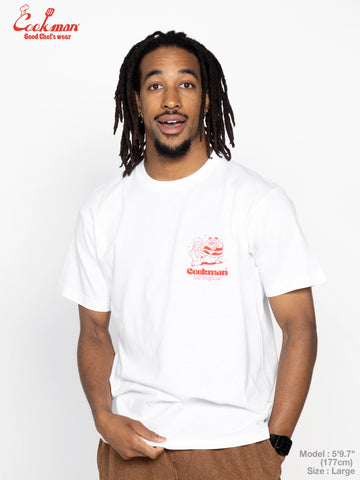 Tees - Cheers Burger : White