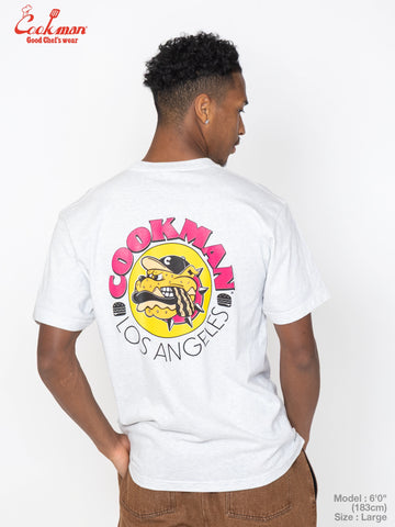 Tees - Burger Dog : Off White