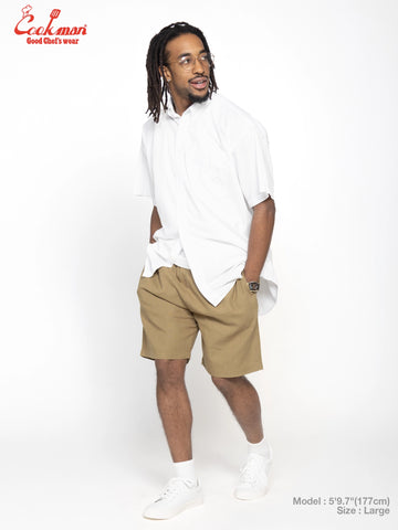 Chef Short Pants - Linen : Olive