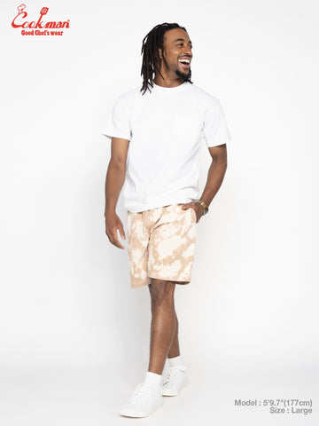 Chef Short Pants - Corduroy Bleach : Beige