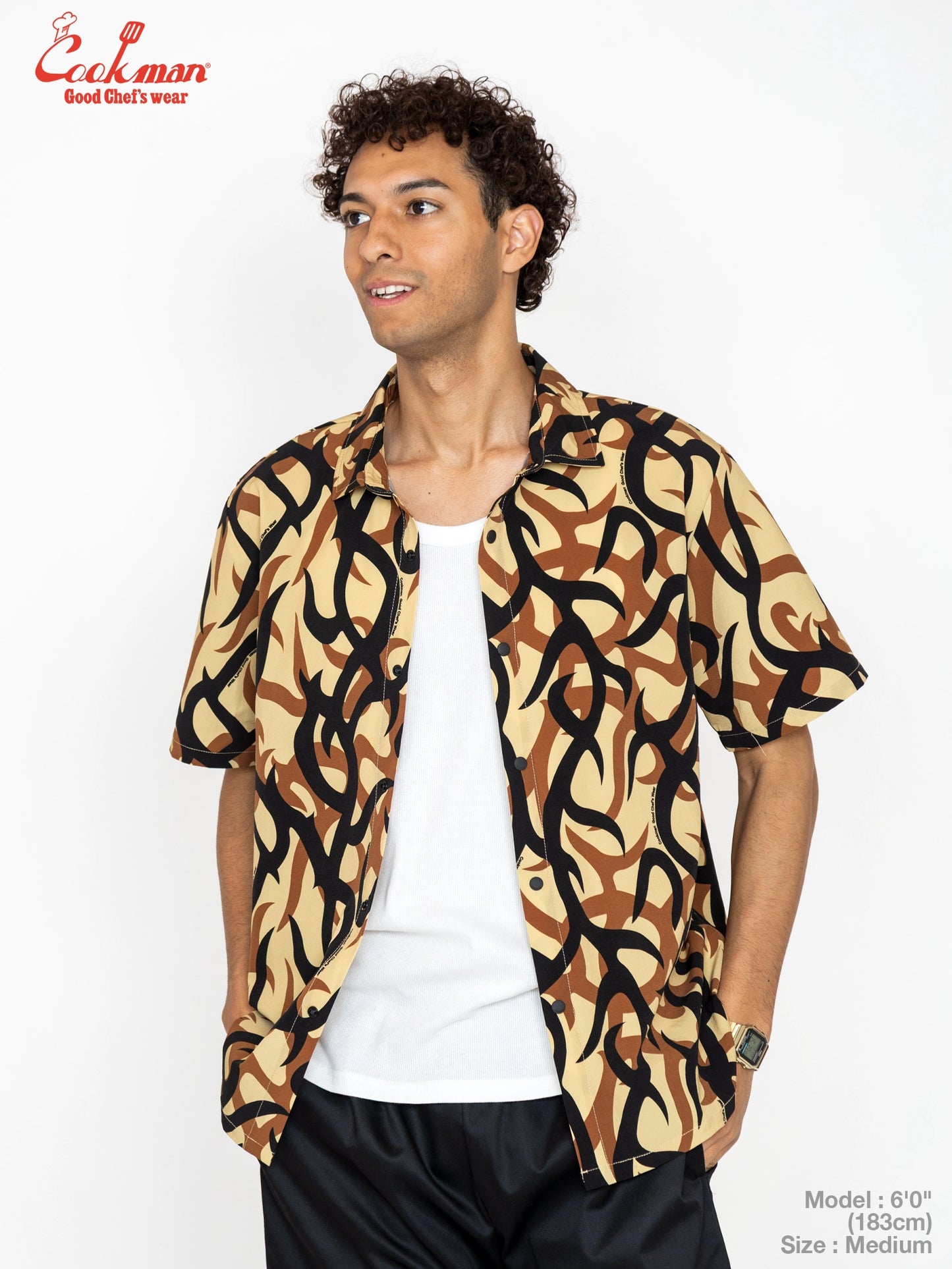 Work Shirts Short Sleeve Light - Tribal Camo : Beige